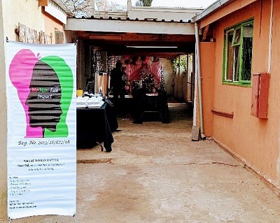 Team setting up before guests arrive.